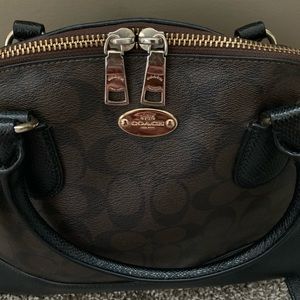 Coach Dome Satchel Crossbody bag.